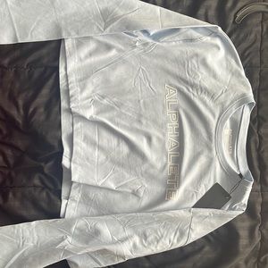 Alphalete long sleeve crop too